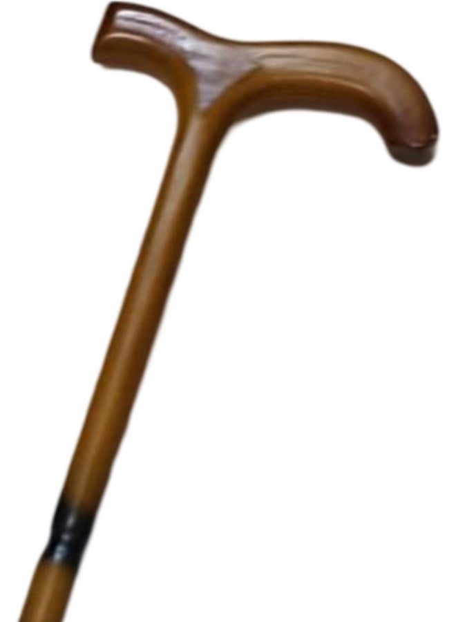 عصا للمشي مصنوع من الخشب الطبيعي القوي والخفيف - Image 3